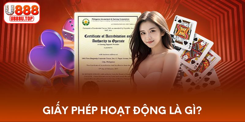 Giấy phép hoạt động là gì?