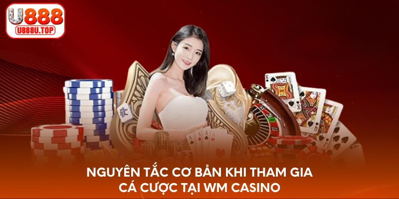 Nguyên tắc cơ bản khi tham gia cá cược tại WM Casino